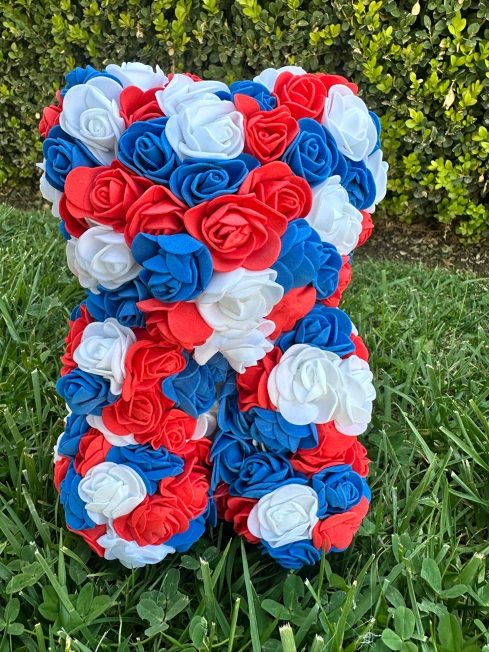 Custom USA Rose Bear